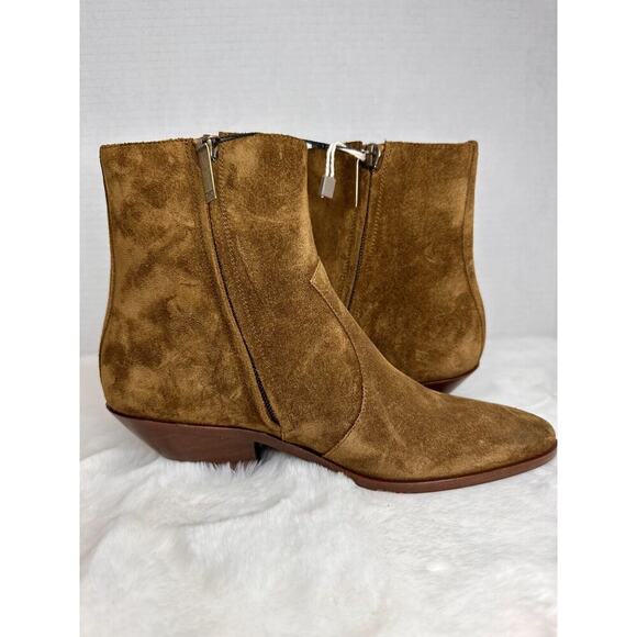 Saint Laurent brown Ankle Cowboy Boot Womens size EU 36.5 (US 6) - Picture 4 of 14